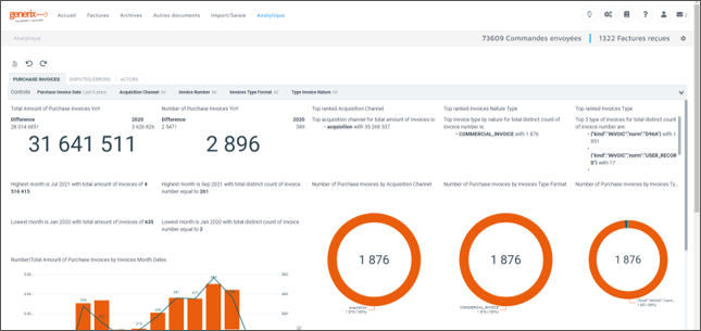 screenshot of Generix AP Automation